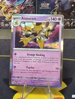 Alakazam 082/167 Twilight Masquerade Holo Rare Pokemon Card NM - Image 1