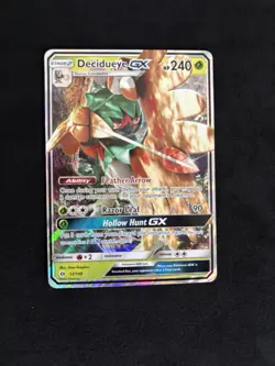 Decidueye GX 12/149 SM Base Set Holo Pokemon TCG - MP - Image 1