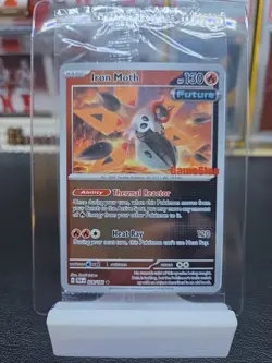 2023 Iron Moth 028/182 Pokemon Scarlet & Violet GameStop Promo Sealed Rare - Image 1