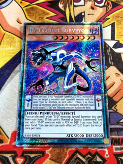 D/D Count Surveyor ra05-en034 (NEW) Starlight Rare Yu-Gi-Oh! - Image 1