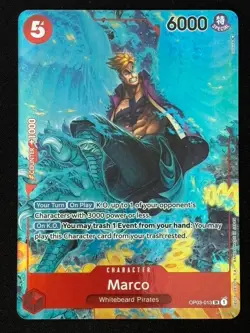 Marco (OP03-013) (Alternate Art) - Pillars of Strength (OP03) - One Piece - Image 1