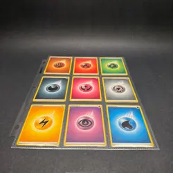 POKEMON SWSH 2020 Base NM COMPLETE Set Basic Energy Cards - LOT OF 9 - Image 2