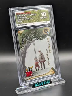 Naruto Uzumaki NR-20TH-001 Promo Card 20TH ANNIVERSARY Naruto Kayou ACE 10 - Image 5