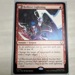 Magic: The Gathering Redirect Lightning Rare Instant Red TLA 0151 Wizards - Image 1