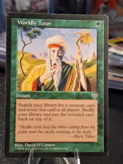 Wordly Tutor Mirage Magic the Gathering - Image 1