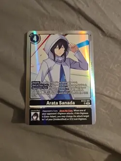 Digimon Card Game Arata Sanada BT22-091 SR Cyber Eden - Image 1