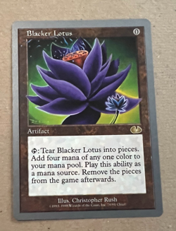 Blacker Lotus - Unglued - MTG - Magic the Gathering - Image 2
