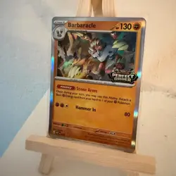 Barbaracle #65 Mega Evolutions Promo Perfect Order Stamp Holo Pokemon TCG - Image 2
