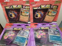 Pokemon TCG 4x Ascended Heroes Tech Sticker Collection - Image 1