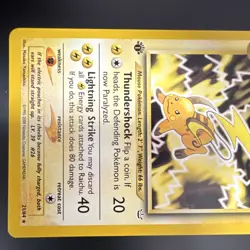 Pokemon Raichu 21/64 Neo Revelation 1st Edition Rare Stage 1 HP80 English - Image 3
