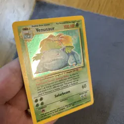 Pokemon TCG Venusaur 15/102 Holo Base Set Unlimited 1999 WOTC NM - Image 5