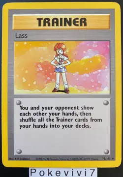 Carte Pokemon LASS 75/102 Rare Wizards Base Set ENGLISH - Image 1