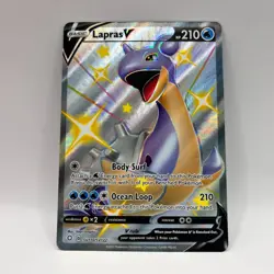 Lapras V SV110/SV122 Shiny Vault - Shining Fates Pokemon TCG - M/NM - Image 1