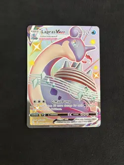 Lapras VMAX SV111/SV122 Shining Fates: Shiny Vault Holo Pokemon TCG - LP - Image 1