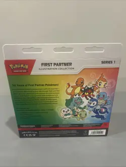 Pokemon First Partner Series 1 Illustration Collection SEALED IN HAND - Image 2