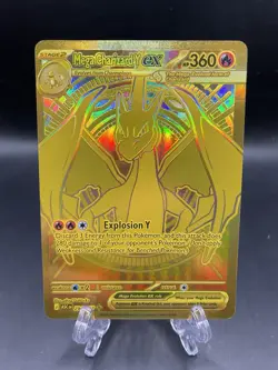 Pokemon Ascended Heroes Mega Charizard Y EX- 294/217 Mega Hyper Rare NM - Image 1