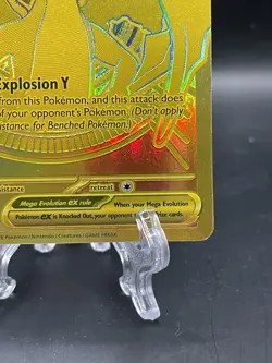 Pokemon Ascended Heroes Mega Charizard Y EX- 294/217 Mega Hyper Rare NM - Image 4