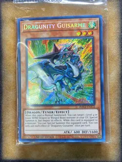 Yugioh Dragunity Guisarme HAC1-EN172 Secret Rare Limited Edition SEALED - Image 1