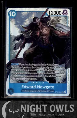 Edward.Newgate #OP08-043 Two Legends Near Mint or Better - Image 1