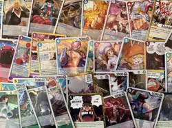 One Piece TCG 50 FOIL Card LOT No Duplicates ENGLISH - Image 3
