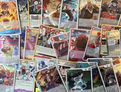 One Piece TCG 50 FOIL Card LOT No Duplicates ENGLISH - Image 4