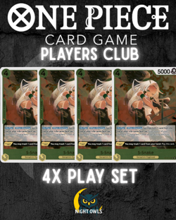 S-Snake R - OP13-114 - Carrying on His Will - One Piece English 4x Playset - Image 1