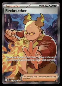 Pokemon Cards Firebreather 119/094 Phantasmal Flames Ultra Rare NM - Image 1