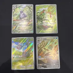 Lot Of 4 Pokemon Illustration Rare Cards From 151 - Image 1