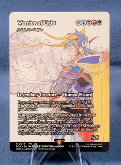 MTG Warrior Of Light Jodah, the Unifier Borderless NM FINAL FANTASY 🔮 A - Image 1