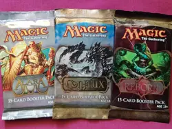 Magic The Gathering ALARA BLOCK Boosters SHARDS CONFLUX REBORN new sealed MTG - Image 1