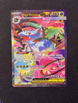 Pokemon TCG Mega Evolutions Venusaur EX 177/132 Special Illustration - Image 1