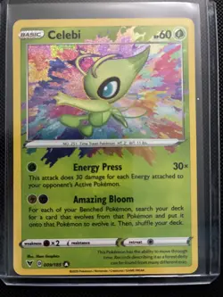 Pokemon TCG Celebi 009/185 Swsh04: Vivid Voltage Holo NM - Image 1