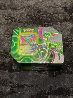 Pokemon Scarlet & Violet Pokemon TCG Tin Iron Leaves ex SEALED NEW - Image 1