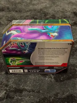 Pokemon Scarlet & Violet Pokemon TCG Tin Iron Leaves ex SEALED NEW - Image 5