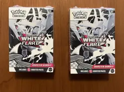 White Flare Booster Bundle - Pokemon TCG (x2) English Version - Image 1