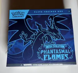 Pokemon Elite Trainer Box Mega Evolution Phantasmal Flames 2025 *NEW* - Image 1