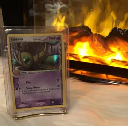 POKEMON TCG VIBRAVA HOLO AND STAMPED 42/101 EX DRAGON FRONTIERS 2006 NM/MINT - Image 1