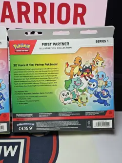 Pokemon TCG First Partner Illustration Collection Series 1 - LOT of (3) - NEW - Image 5