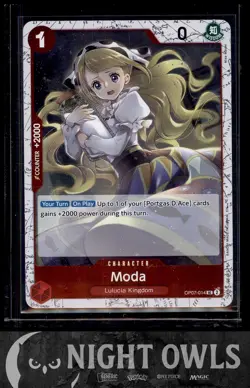 Moda #OP07-014 500 Years in the Future Near Mint or Better - Image 1