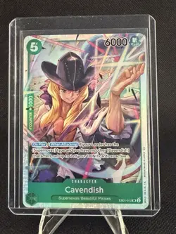 Cavendish - One Piece TCG EB01-012 Learn Together Deck Set SR NM/M - Image 3
