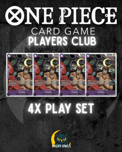 Franky OP09-072 | Emperors in the New World | One Piece TCG | SR | PLAYSET (x4) - Image 1