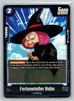 Dragon Ball Super Card Game Fusion World Fortuneteller Baba FB04-027 C Battle - Image 1