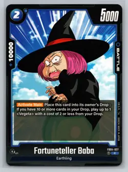 Dragon Ball Super Card Game Fusion World Fortuneteller Baba FB04-027 C Earthling - Image 1