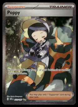 Pokemon Cards Poppy 227/197 Obsidian Flames Special Illustration Rare NM *2 - Image 1