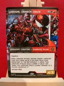 Carnage, Crimson Chaos (Showcase) - Marvel's Spider-Man - NM - MTG - Image 1