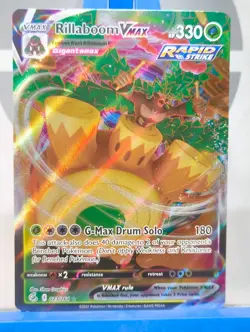 Rillaboom VMAX - SWSH: Fusion Strike - 023/264 - Ultra Rare - Pokemon TCG - Image 3
