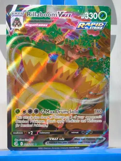 Rillaboom VMAX - SWSH: Fusion Strike - 023/264 - Ultra Rare - Pokemon TCG - Image 4