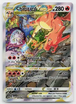 Pokemon Charizard Vstar swsh262 Promo LP (English) - Image 1