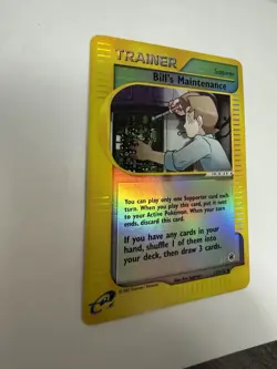 Pokemon Bill’s Maintenance 137/165 Expedition Reverse Holo Trainer – LP - Image 3