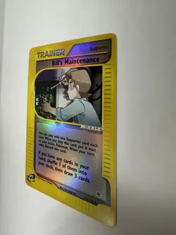 Pokemon Bill’s Maintenance 137/165 Expedition Reverse Holo Trainer – LP - Image 4